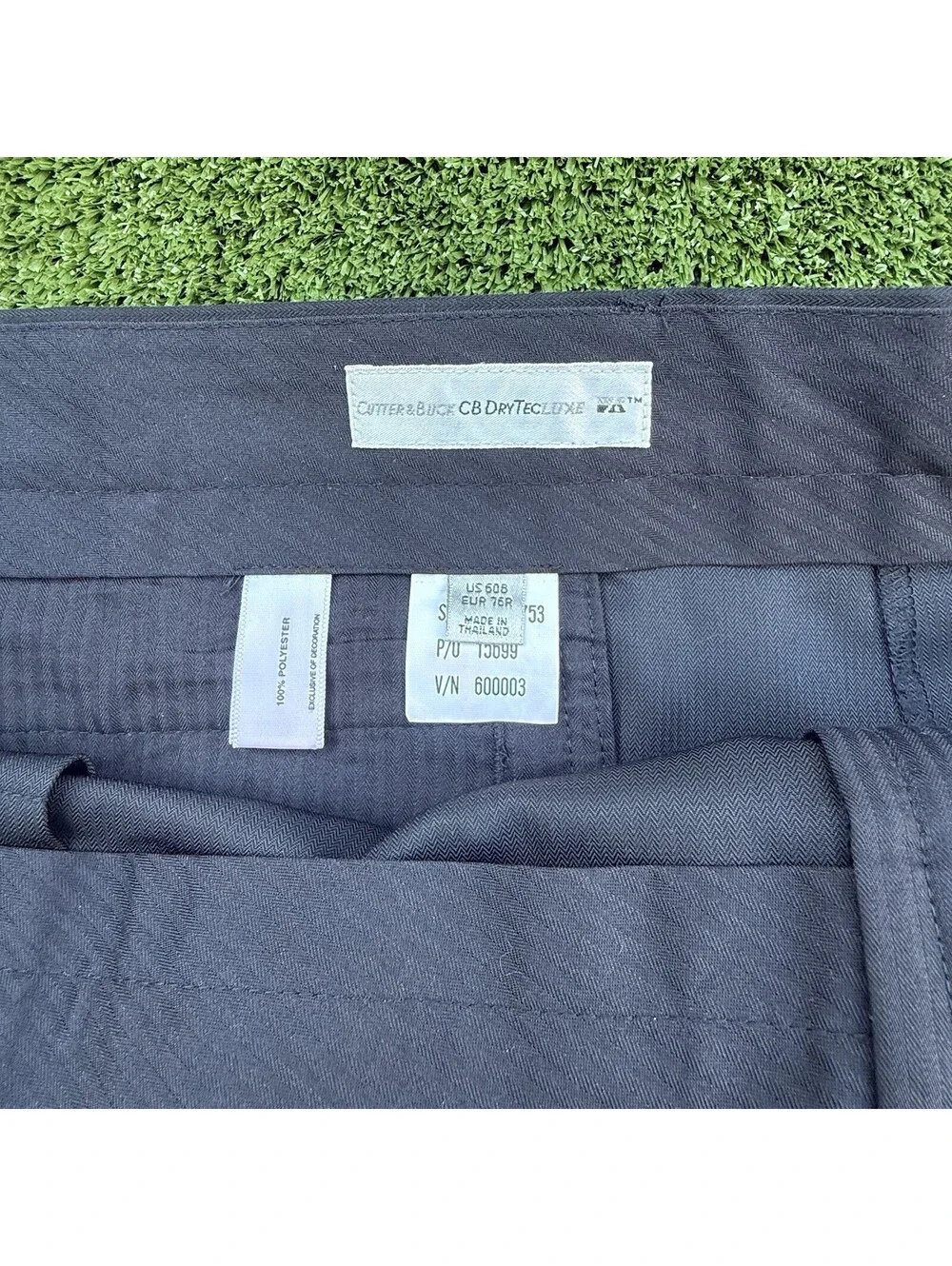 Cutter & Buck DryTec Luxe Golf Shorts Big & Tall 60 Black Performance NWT